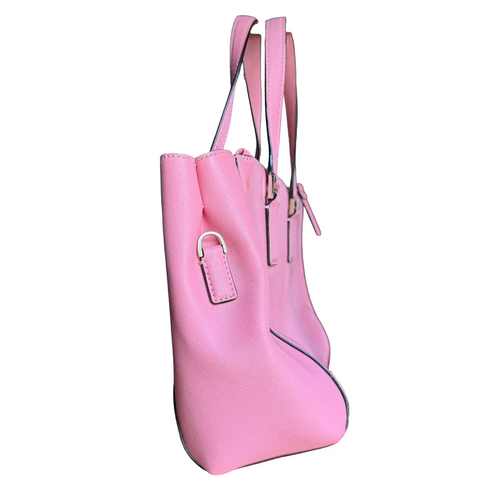 Kate Spade New York Cameron Street Satchel Pink Handbag Purse Leather Bag 11x9x4